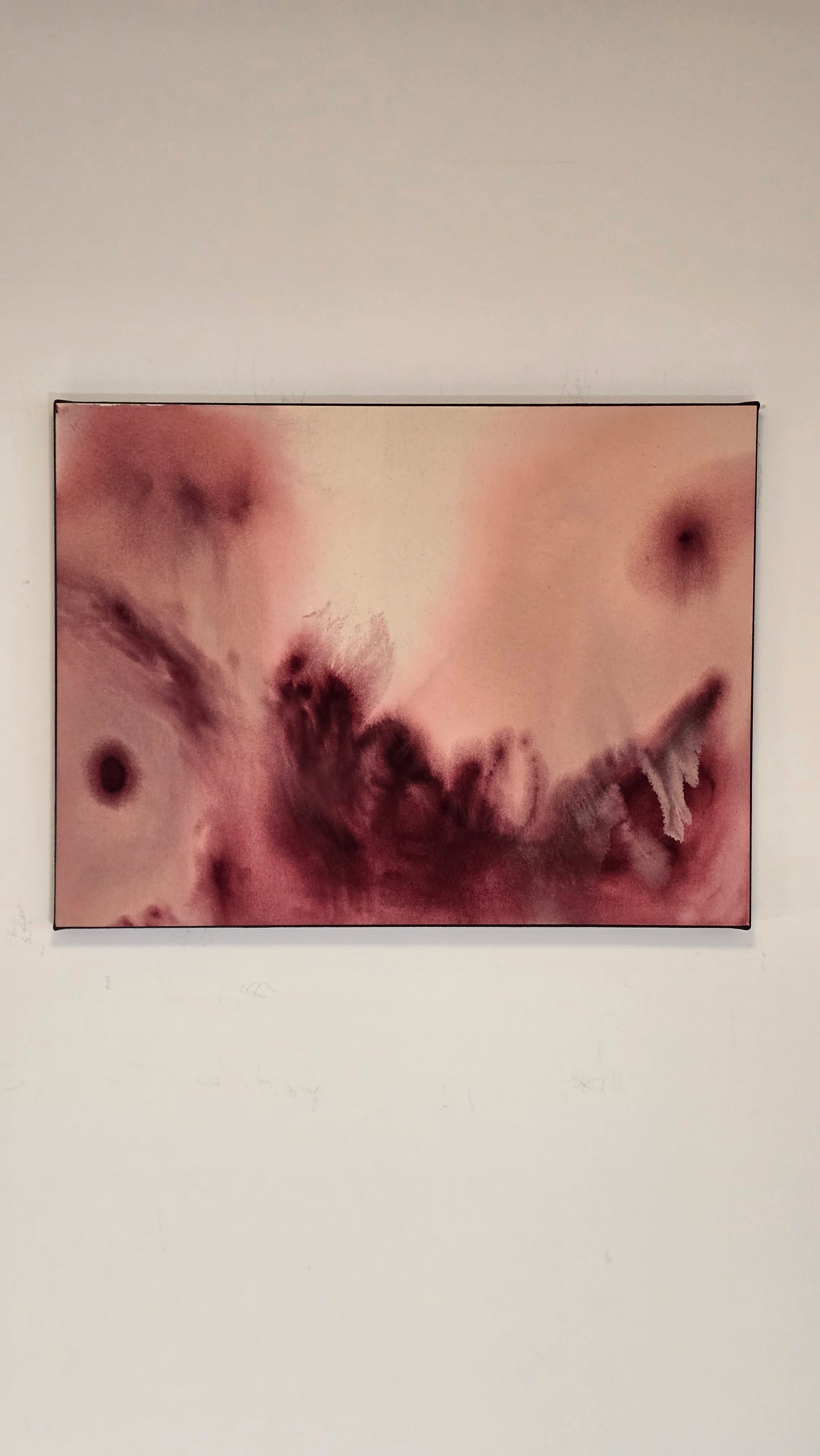 Low Flame · 60 × 80 cm