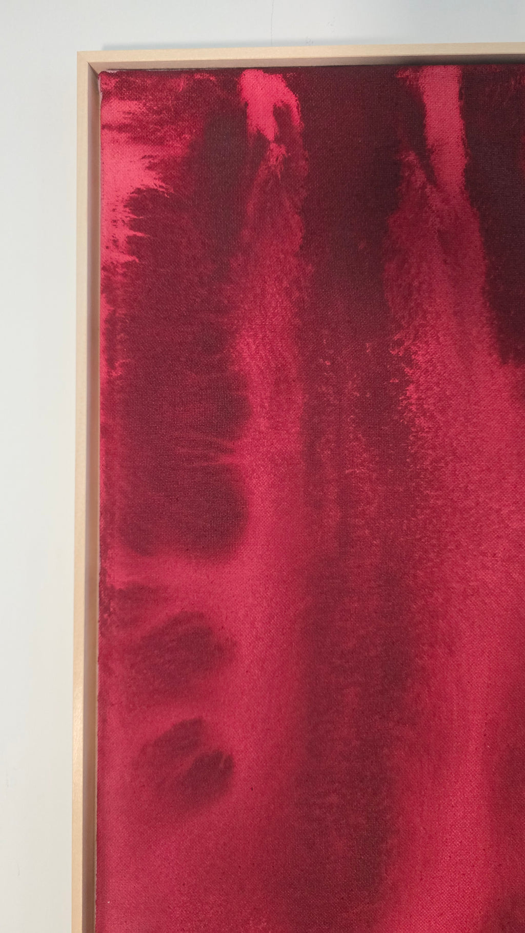 Falling Red · 100 × 70 cm