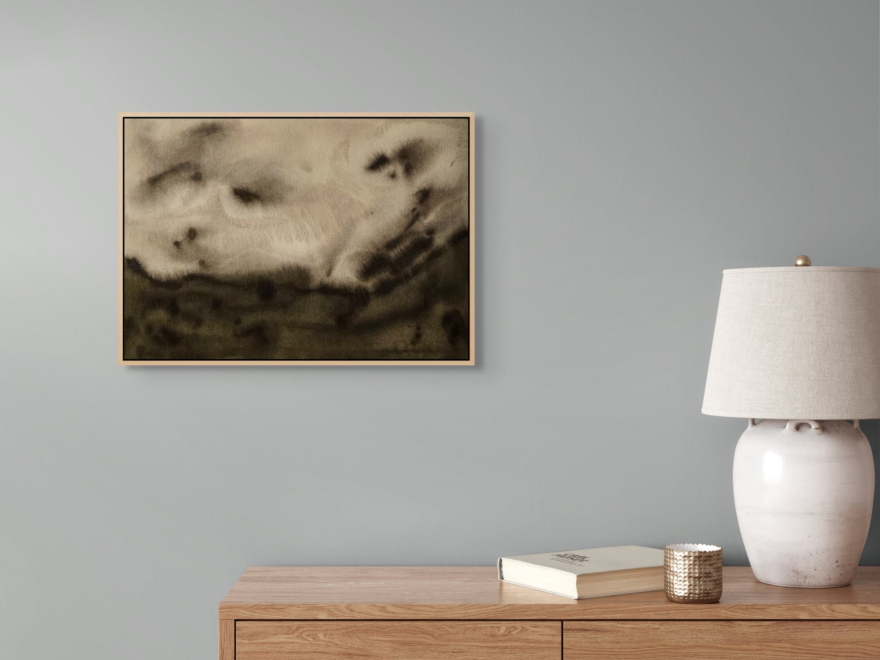Earthen Veil · 50 × 70 cm
