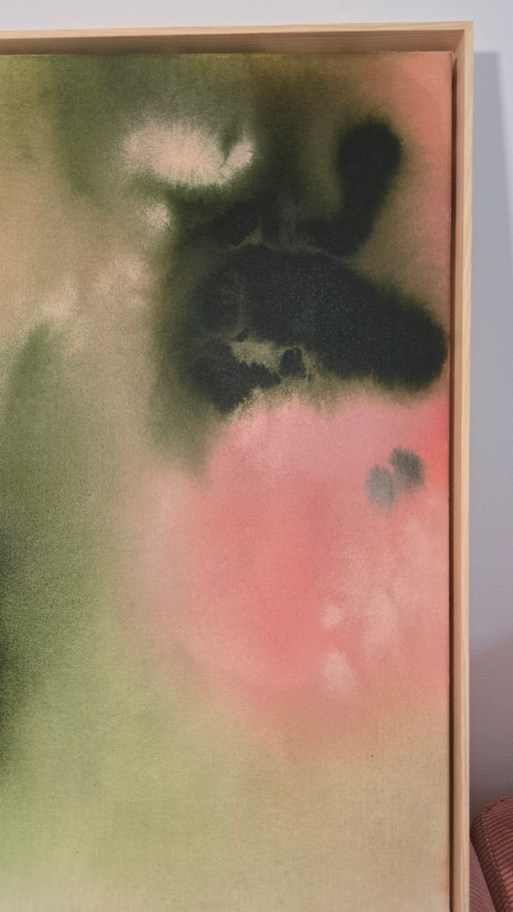 Blossom drift · 60 × 60 cm