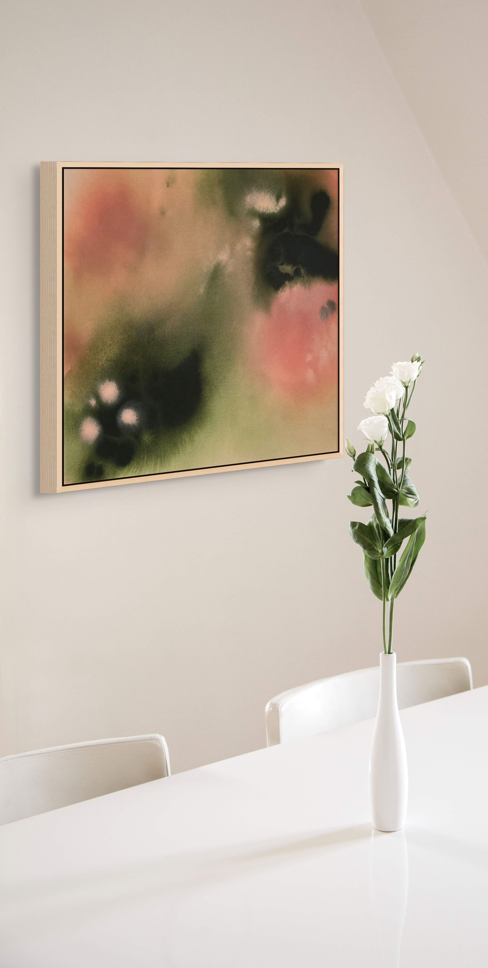 Blossom drift · 60 × 60 cm