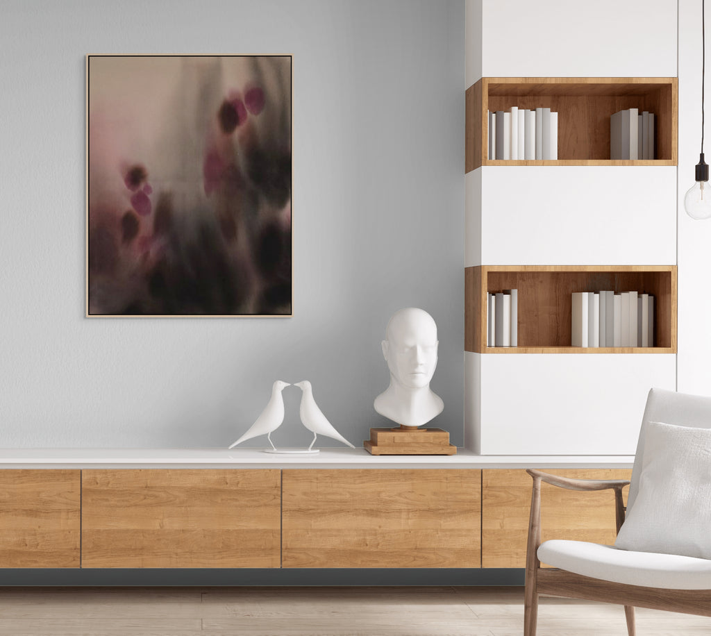 Velvet Trace · 100 × 80 cm