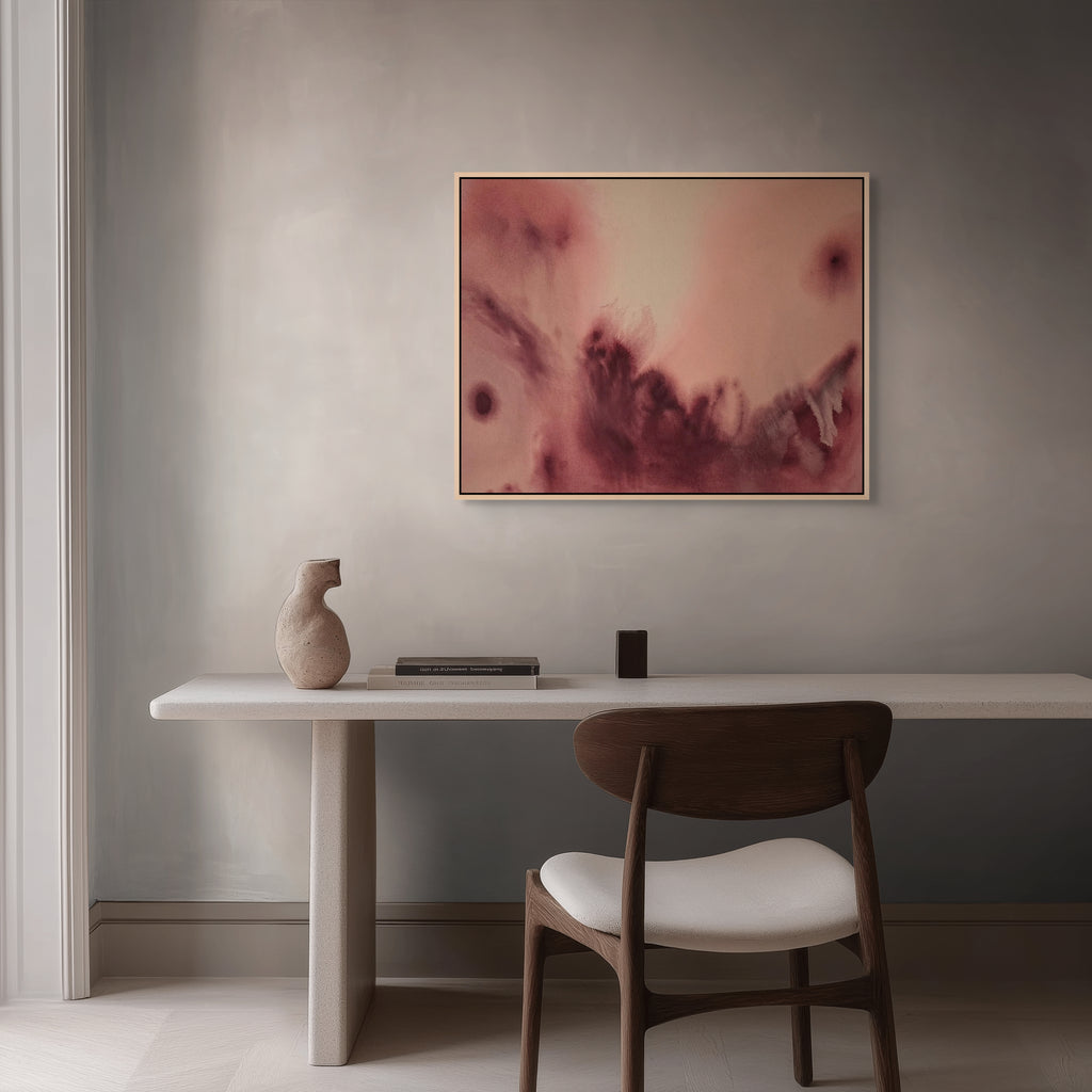 Low Flame · 60 × 80 cm