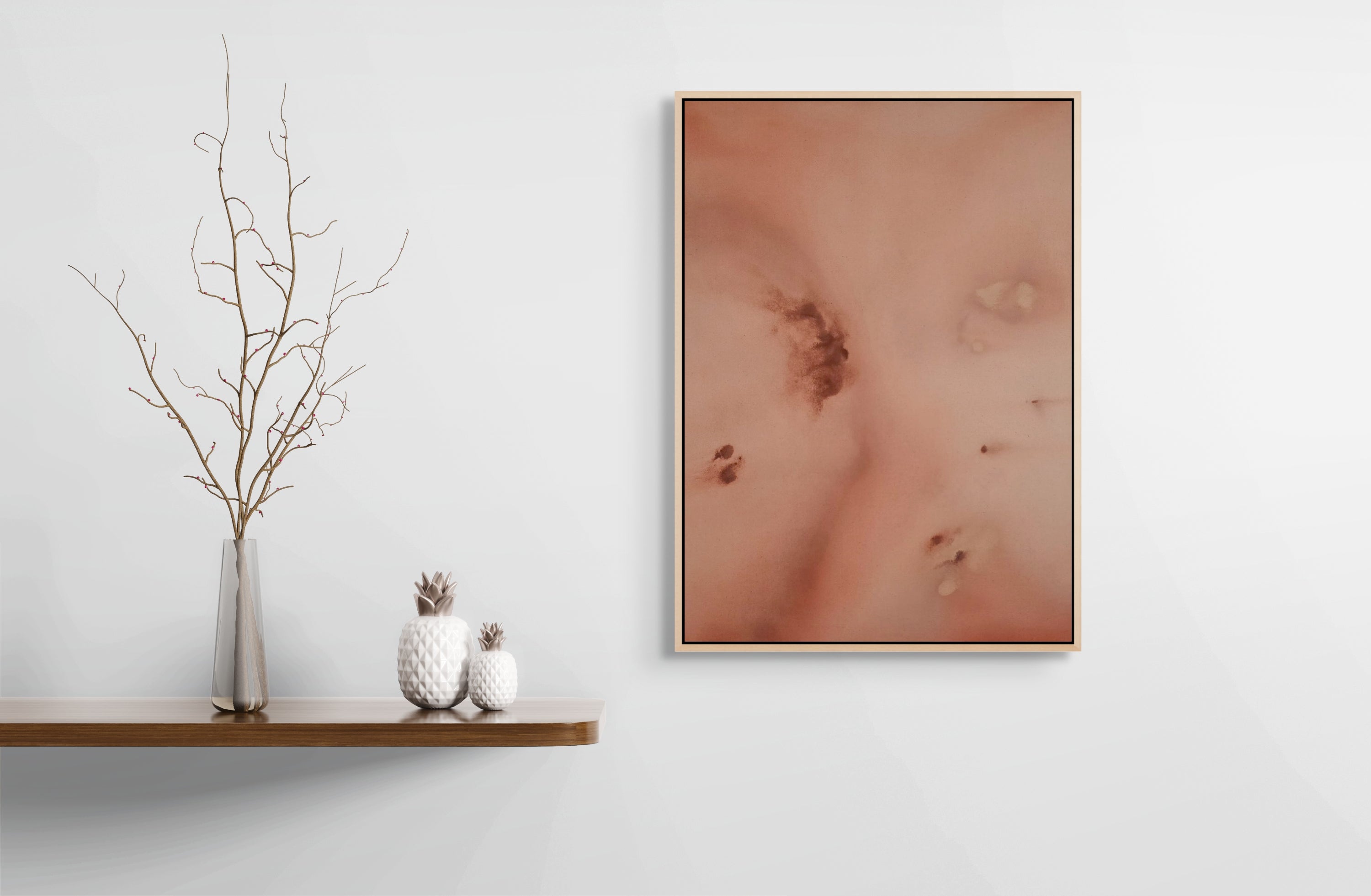 Quiet Warmth · 50 × 70 cm