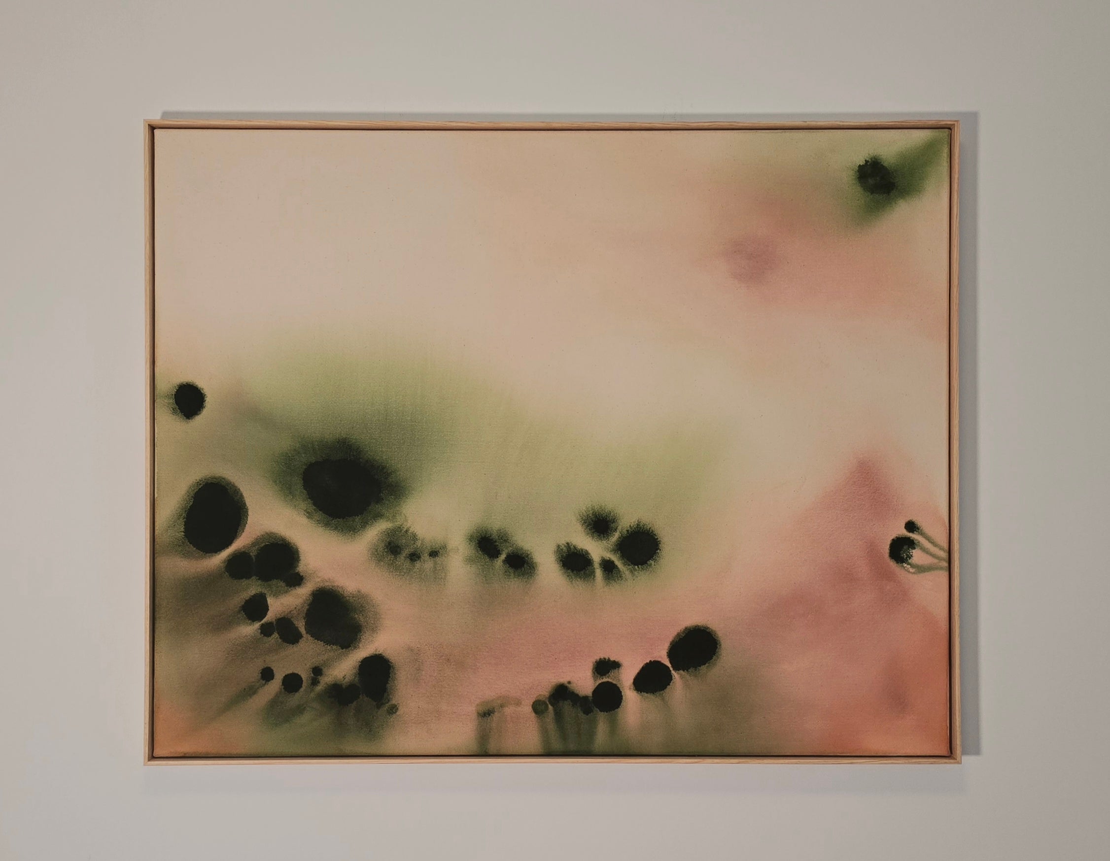 Quiet Bloom · 100 × 80 cm