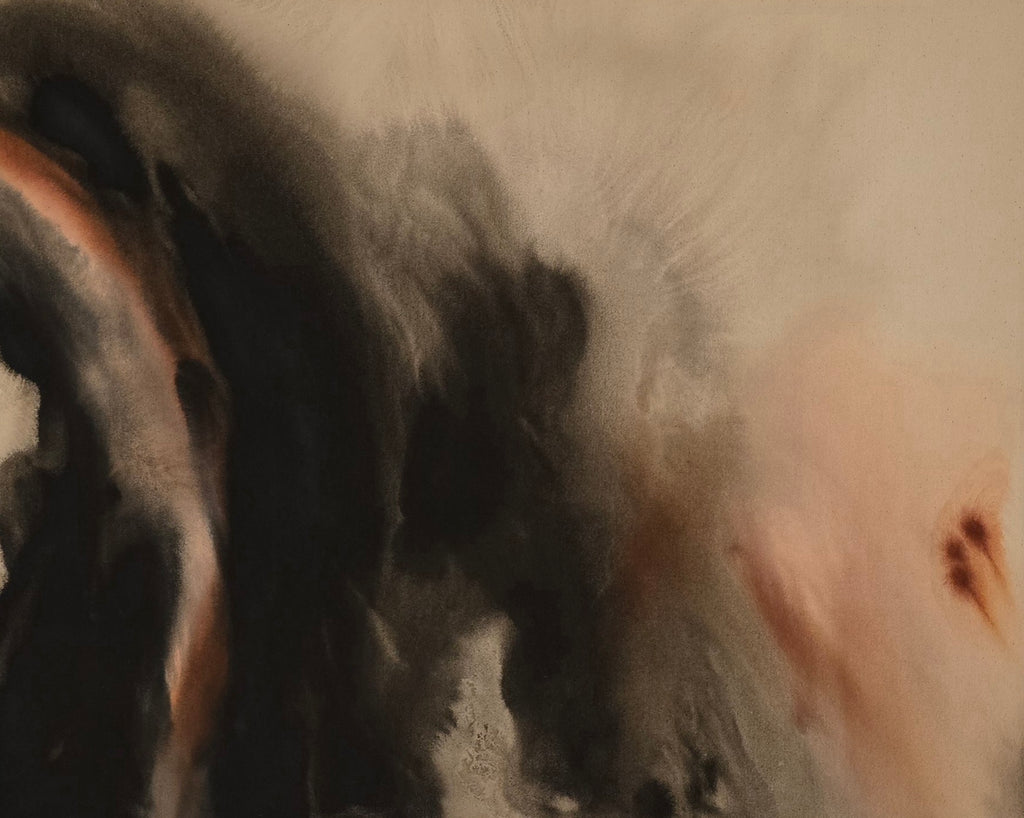 Eroded Silence · 100 × 80 cm