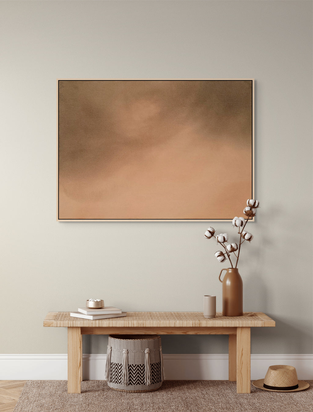 Dust · 100 × 70 cm