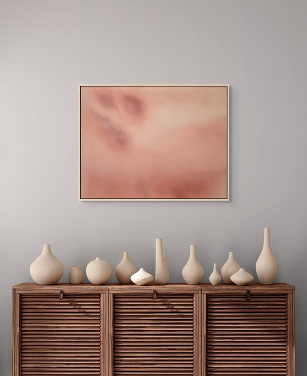 Pale Distance · 80 × 60 cm