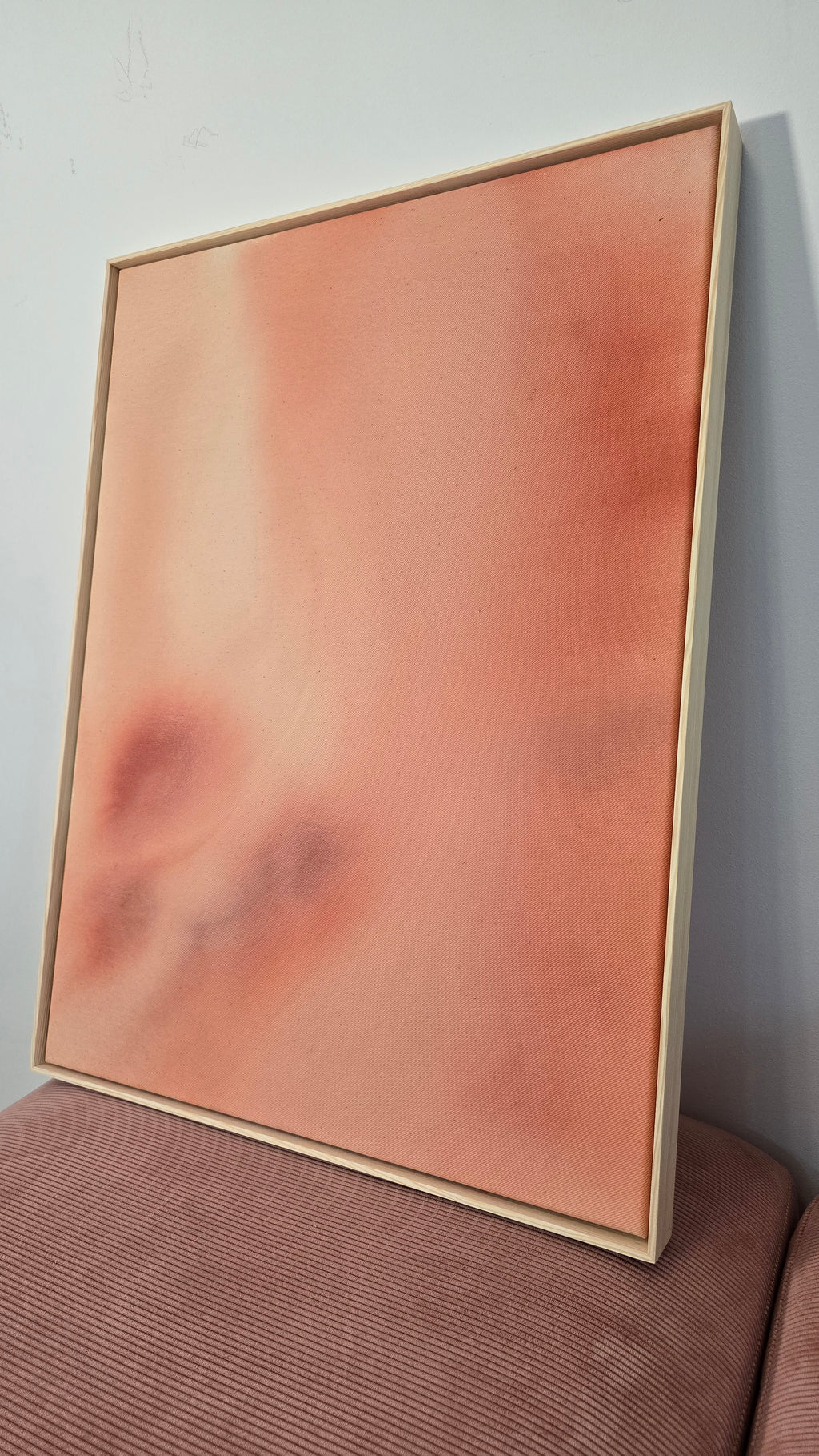 Pale Distance · 80 × 60 cm