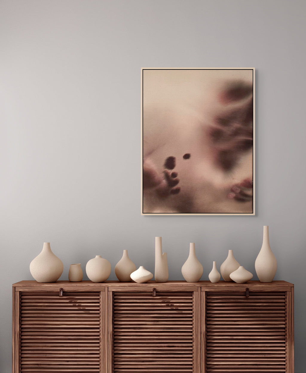 Fading Touch · 80 × 60 cm