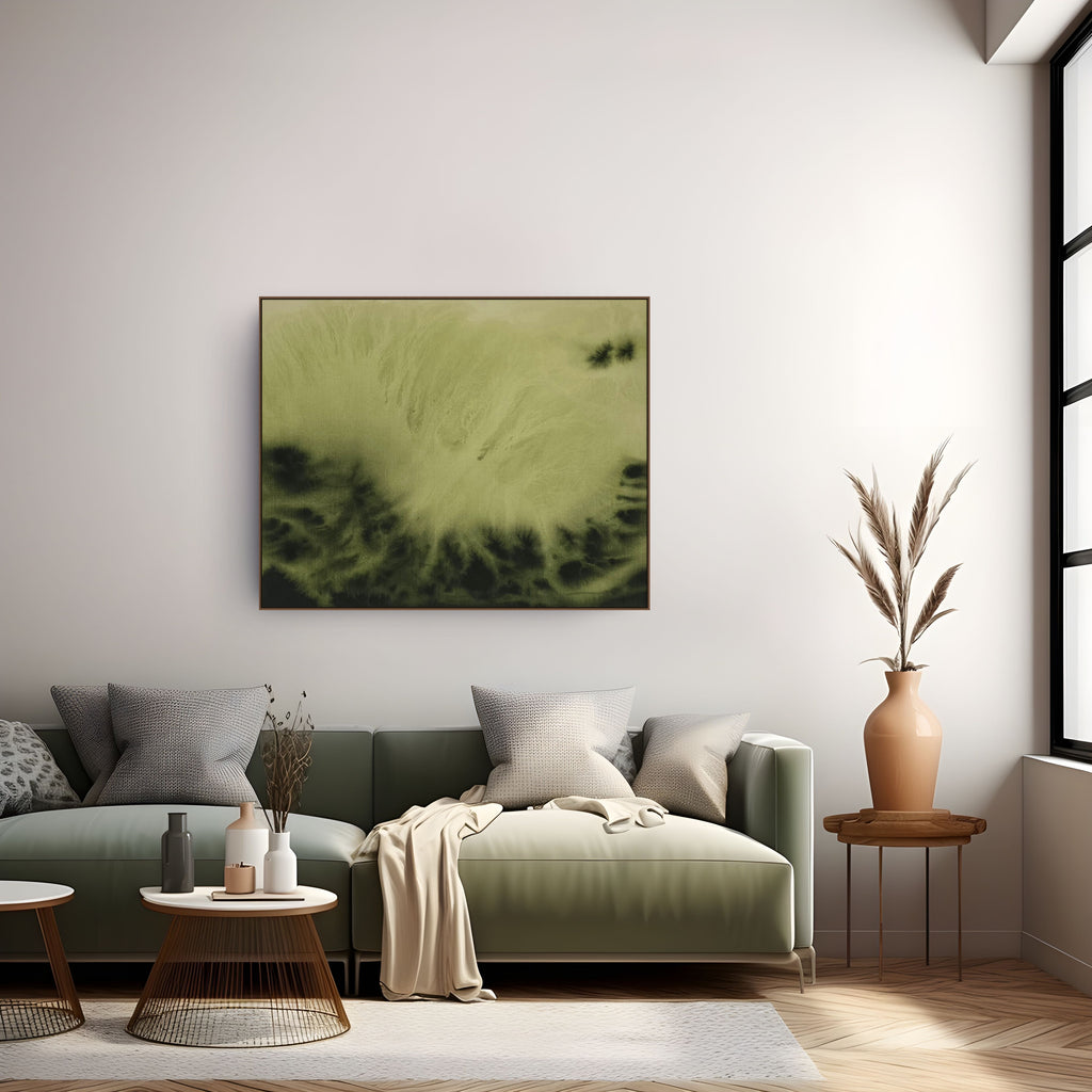 Green Echo · 100 × 80 cm