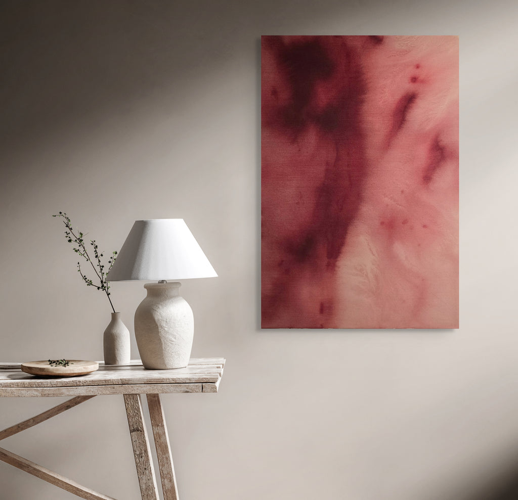 Deep Burgundy · 100 × 70 cm